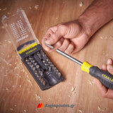 Stanley STHT0-70885 Συλλογή Κατσαβίδι Με Μύτες Σετ 34 Τεμ
