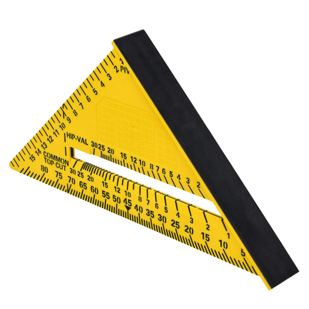 Stanley STHT46013-0 Fatmax QUICKSQUARE® Επαγγελματικός Χάρακας - Τρίγωνο - Γωνιόμετρο Μέτρησης & Σχεδιασμού ABS 300mm Διπλής Κλίμακας
