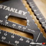 Stanley STHT46101-0 FATMAX® QUICKSQUARE® Επαγγελματικός Χάρακας - Τρίγωνο - Γωνιόμετρο Μέτρησης & Σχεδιασμού Αλουμινίου 180mm