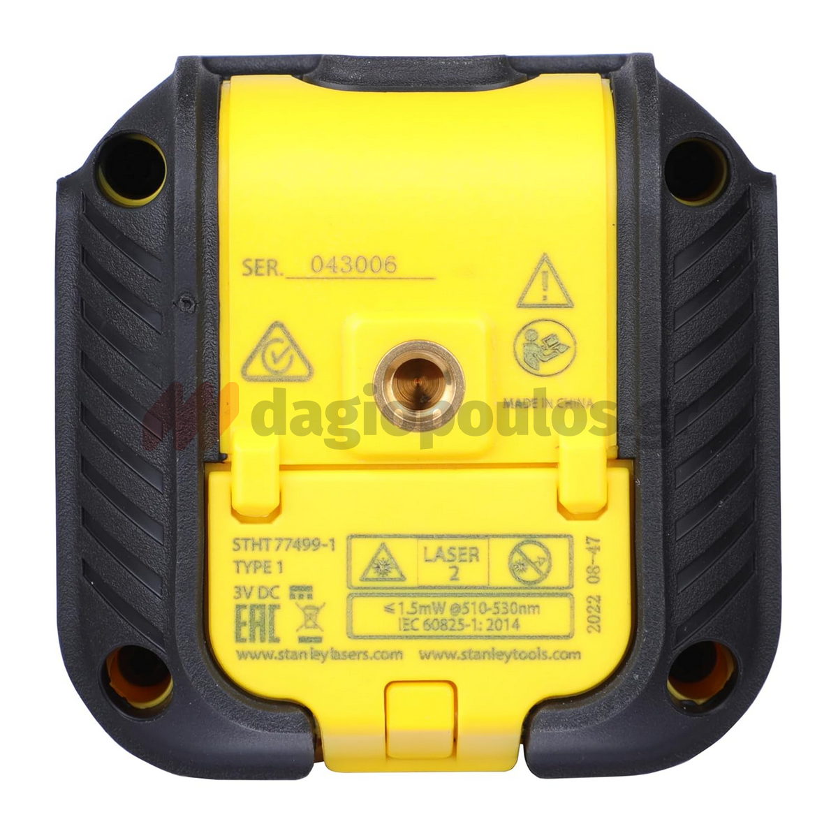 Stanley STHT77499-1 CUBIX CUBIX Αλφάδι Laser Πράσινης Γραμμής Σταυρού