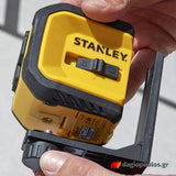Stanley STHT77611-0 Cross Line Αλφάδι Laser Σταυρού Κόκκινης Γραμμής