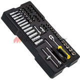 Stanley STMT1-74175 Συλλογή Καρυδάκια Μανέλες Μύτες 1/4" Σετ 60 Τεμ Σε Θήκη Trans-Module