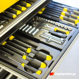 Stanley STMT1-74181 Essential Cushion Grip Συλλογή Κατσαβίδια Σετ 8 Τεμ Σε Θήκη Trans-Module