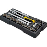 Stanley STMT1-74726 Συλλογή Μανέλα Καστάνιας Καρυδάκια 1/2" Σετ 23 Τεμ Σε Θήκη Trans-Module