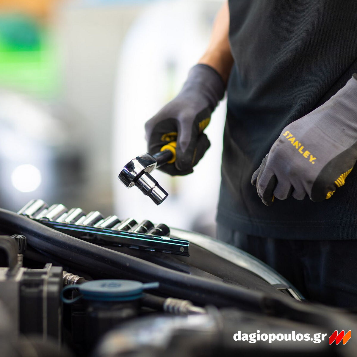 Stanley STMT82666-0 Συλλογή Καρυδάκια Μανέλες 1/4" Σετ 11 Τεμ Με Βάση Φύλαξης