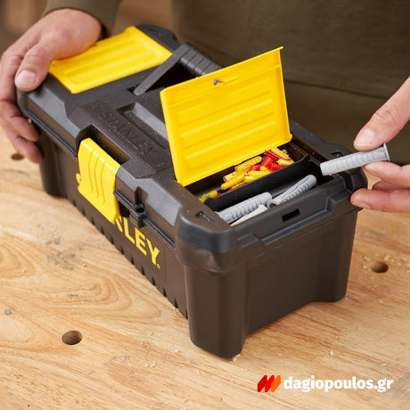Stanley STST1-75514 Essential Εργαλειοθήκη Με Πλαστικά Κουμπώματα 12"