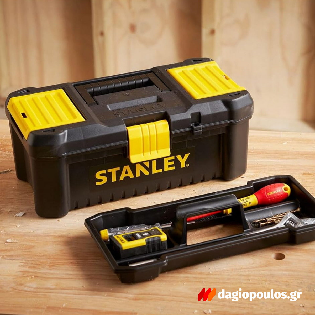 Stanley STST1-75514 Essential Εργαλειοθήκη Με Πλαστικά Κουμπώματα 12"