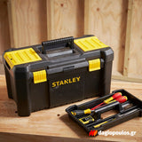 Stanley STST1-75517 Essential Εργαλειοθήκη Με Πλαστικά Κουμπώματα 16" 8Ltr
