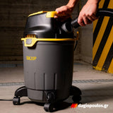 Stanley SXVC20PE Επαγγελματική Ηλεκτρική Σκούπα Υγρών / Στερεών 1200W Με Δοχείο 20Ltr