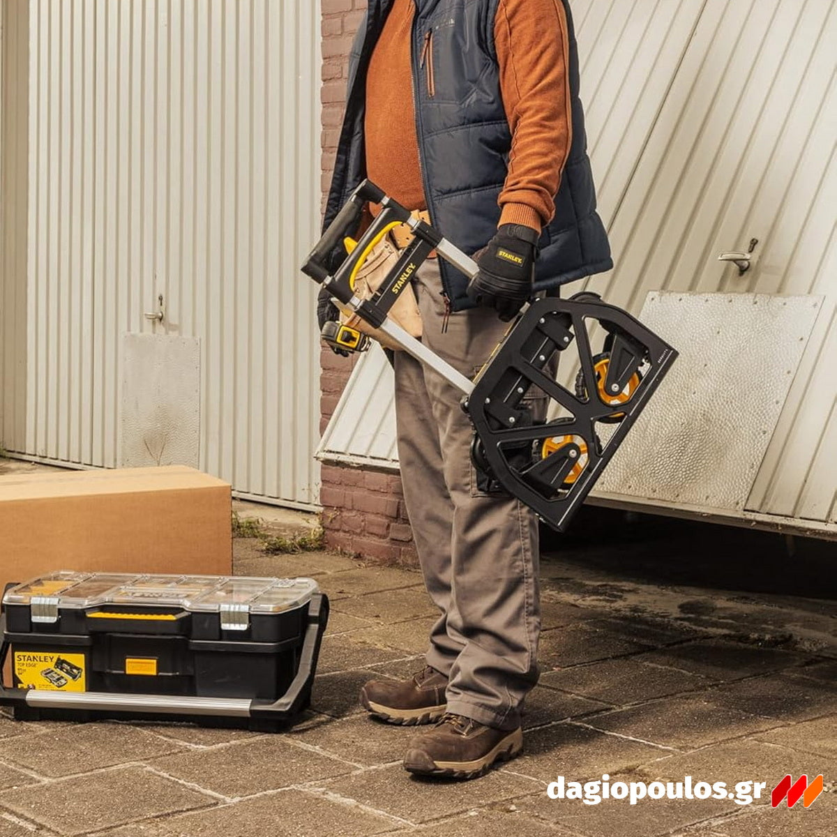 Stanley SXWTD-FT500-SP Αναδιπλούμενο Καροτσάκι Μεταφοράς 70kg