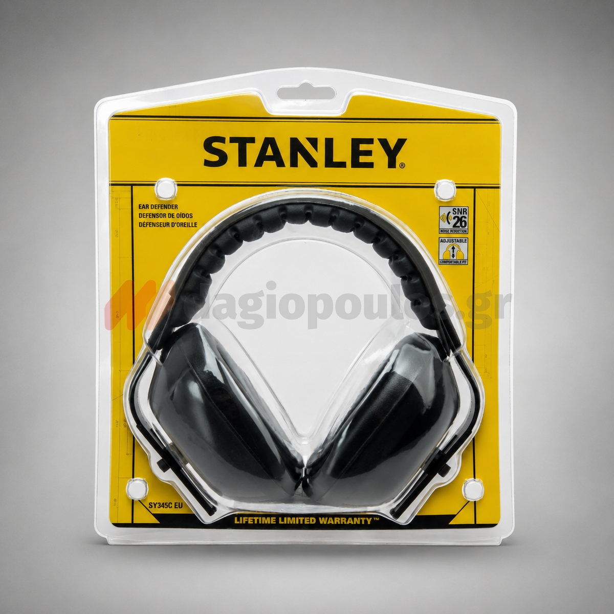 Stanley SY345C EU Ωτοασπίδες Εργασίας με Στέκα -26dB