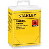 Stanley 1-TRA206-5Τ Συρραπτικά Δίχαλα (Συνδετήρες) Π Καρφωτικών Πιστολιών Χειρός 5000Τεμ 10mm