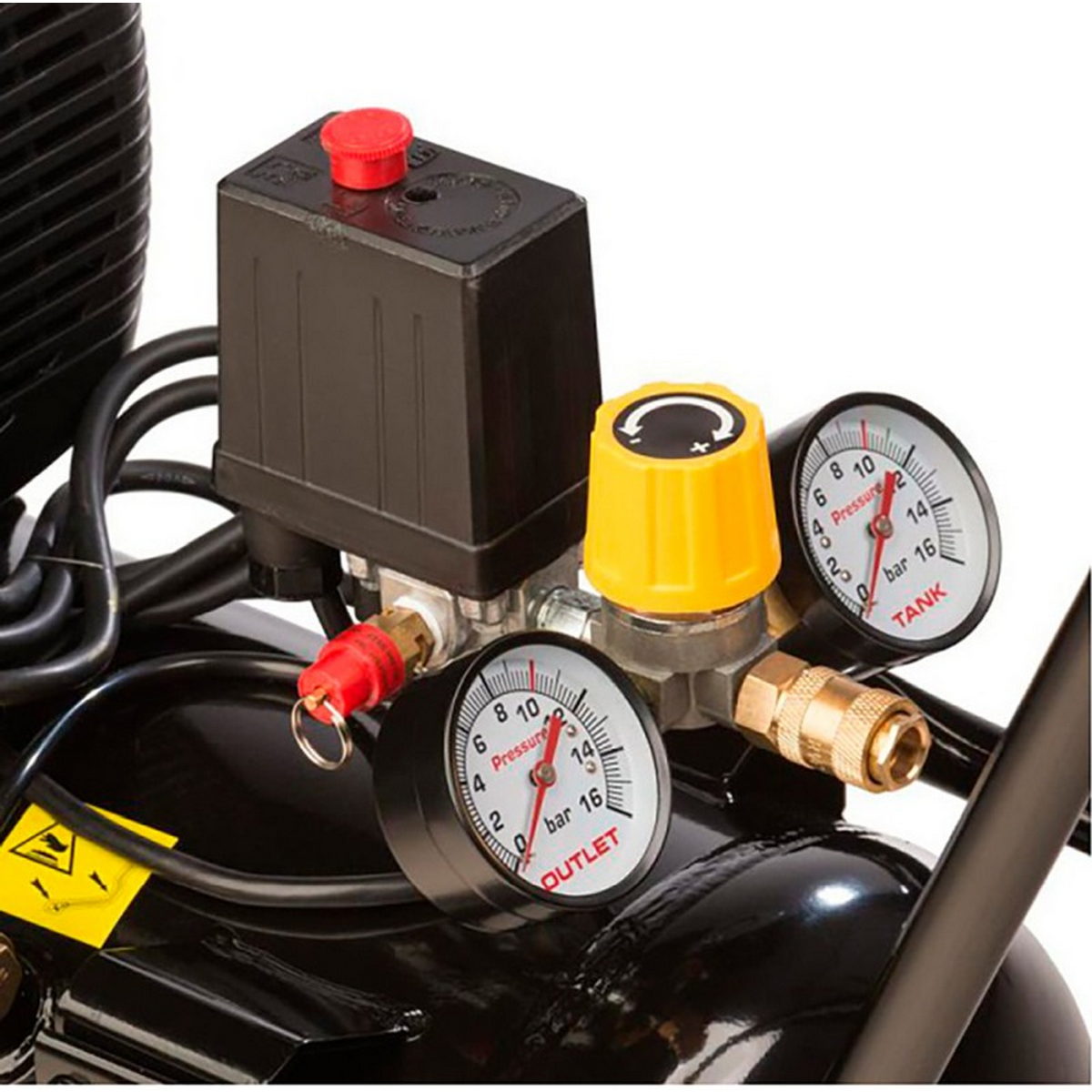 Stanley D 251/10/50S Αεροσυμπιεστής Κομπρεσέρ Αέρα Μονομπλόκ 2.5Hp 50Lit