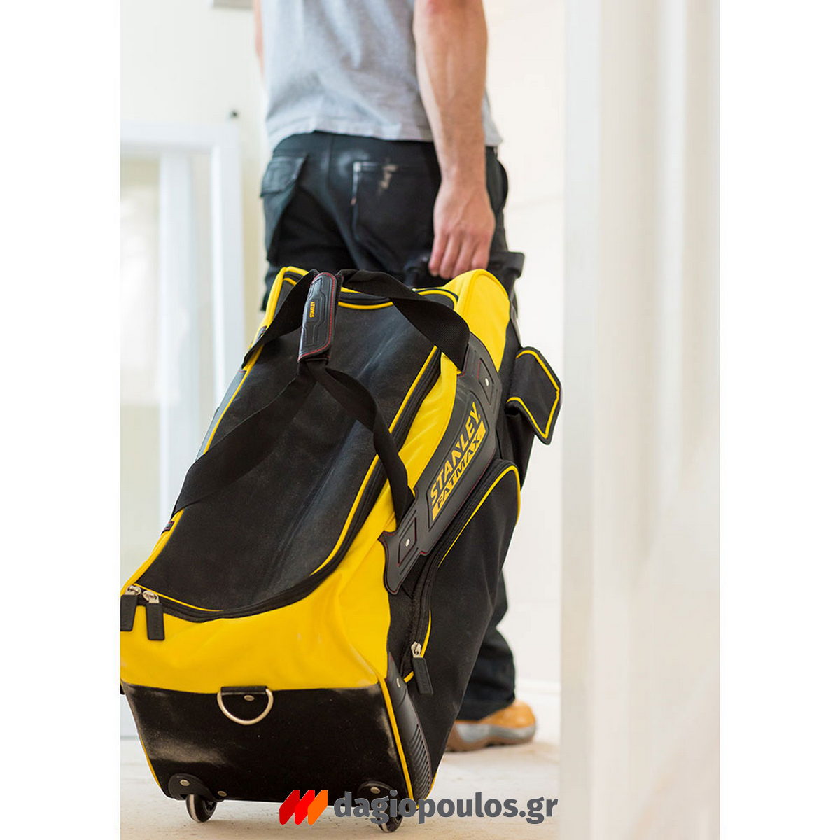 Stanley FMST82706-1 Fatmax Εργαλειοθήκη - Βαλίτσα Υφασμάτινη Τροχήλατη Με Λαβή