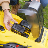 Stanley SFMCMWS251M-QW V20 Brushless Χλοοκοπτική Μηχανή Γκαζόν Μπαταρίας 36V Li-Ion Με 2 Μπαταρίες 4.0Ah