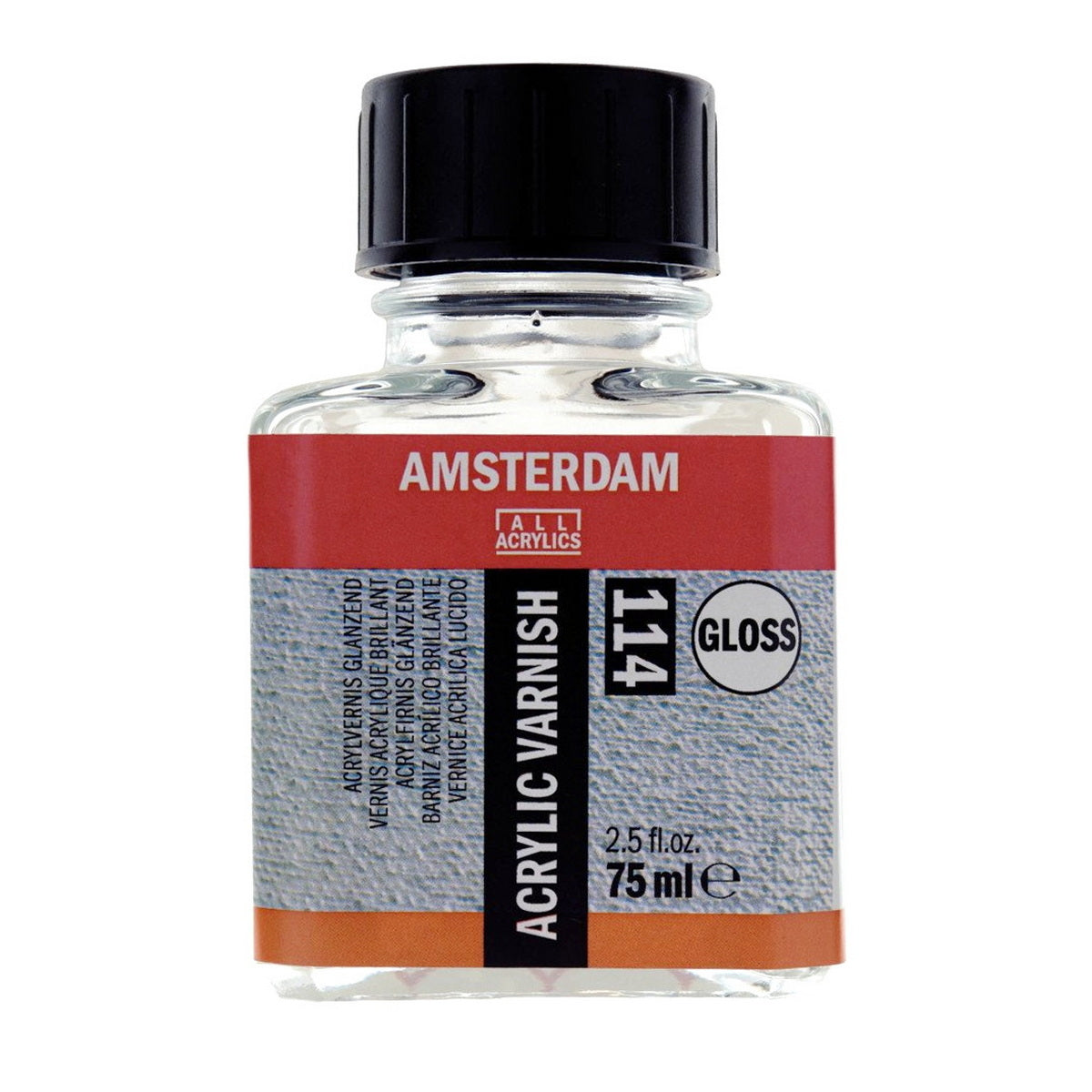 Talens Amsterdam 114 Acrylic Varnish Gloss Βερνίκι Ακρυλικών Γυαλιστερό 75ml