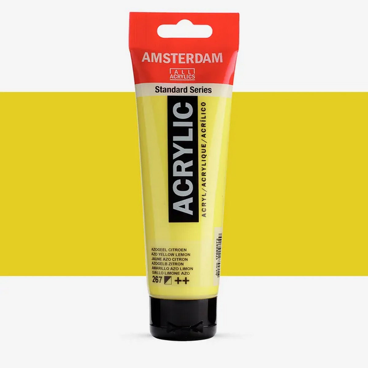 Amsterdam Talens Acrylic Χρώμα Ακρυλικό Ζωγραφικής 267 Azo Yellow Lemon 120ml