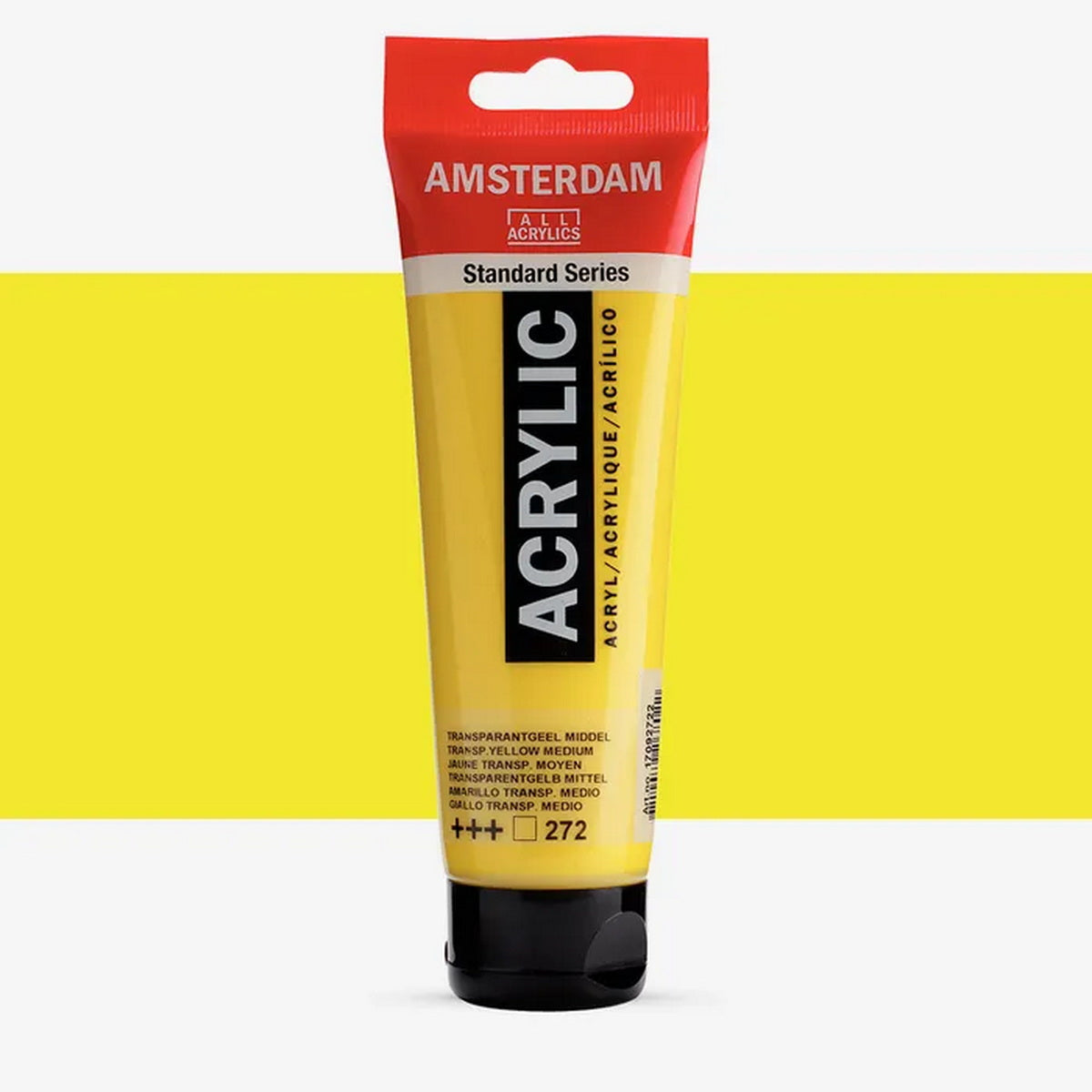 Amsterdam Talens Acrylic Χρώμα Ακρυλικό Ζωγραφικής 272 Transparent Yellow Medium 120ml