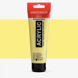 Amsterdam Talens Acrylic Χρώμα Ακρυλικό Ζωγραφικής 274 Nickel Titan Yellow 120ml