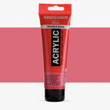 Amsterdam Talens Acrylic Χρώμα Ακρυλικό Ζωγραφικής 317 Transparent Red Medium 120ml