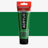 Amsterdam Talens Acrylic Χρώμα Ακρυλικό Ζωγραφικής 618 Permanent Green Light 120ml