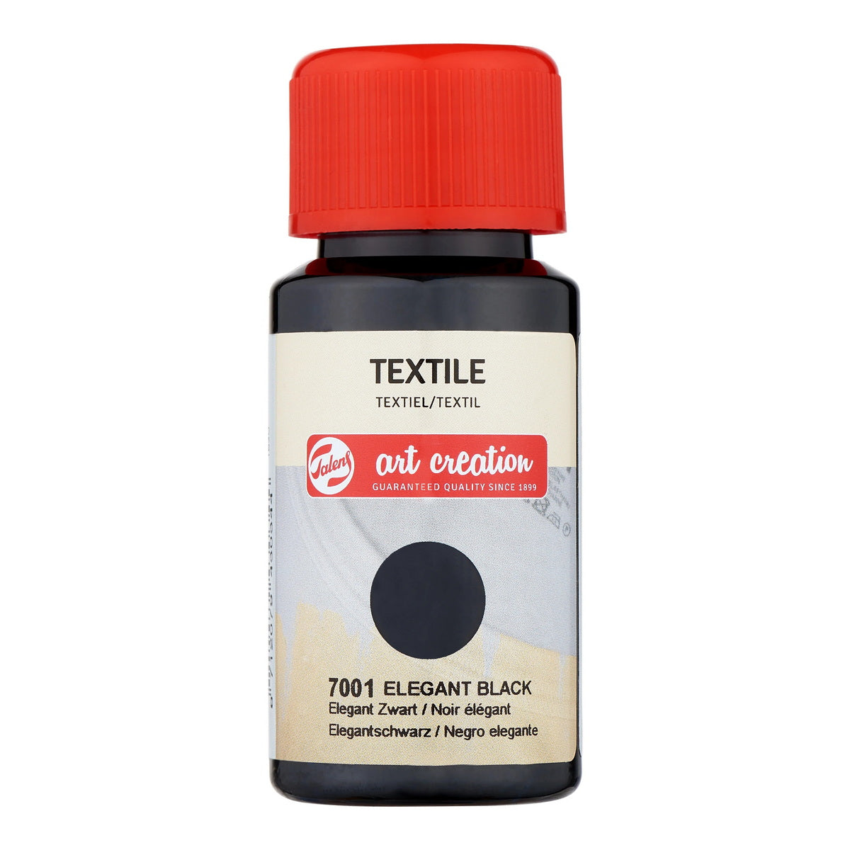 Talens Art Creation Textile Χρώμα Για Υφάσματα 7001 Elegant black 50ml