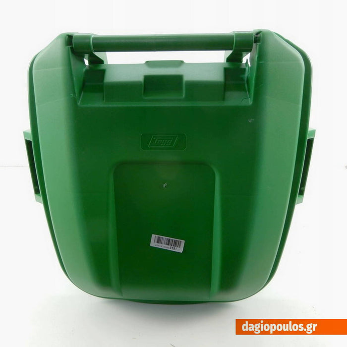 Tayg Eco Πλαστικός Κάδος Απορριμμάτων Τροχήλατος 120lt Πράσινος | dagiopoulos.gr