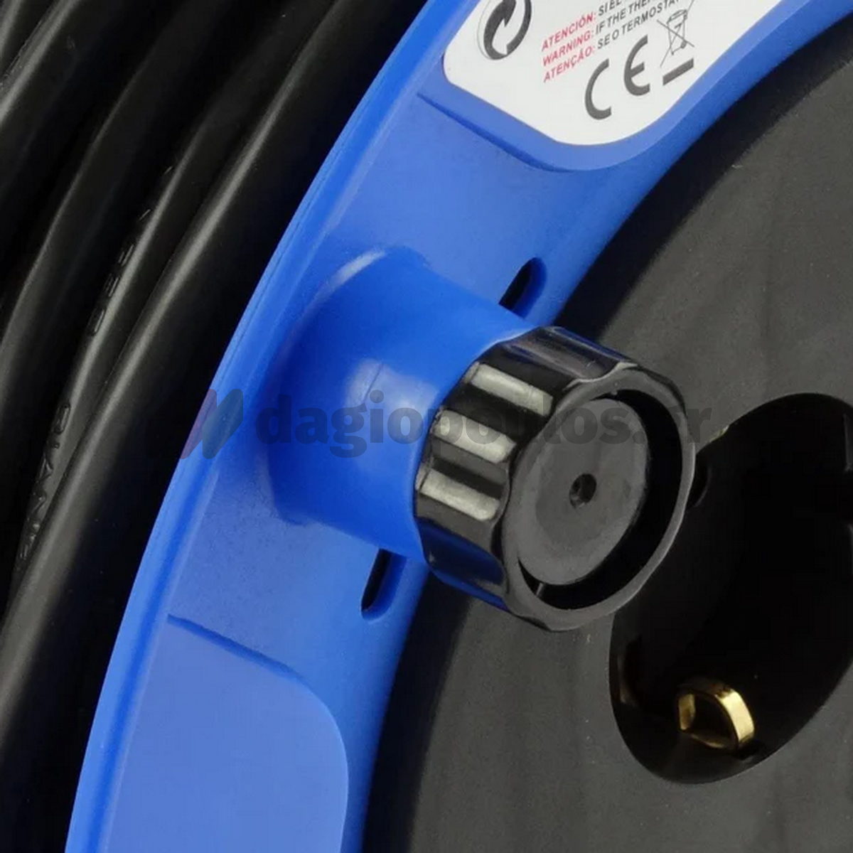 Tayg 777608 IP20 Μπαλαντέζα Ρεύματος Σε Καρούλι Με Καλώδιο HO5VV-F 3x2,5 x 50mtr