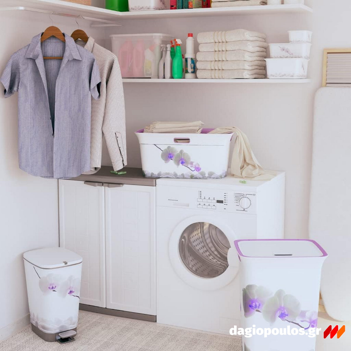 Keter Jolly Base Ντουλάπα Χαμηλή Με 1 Ράφι Γκρι Ανοικτό