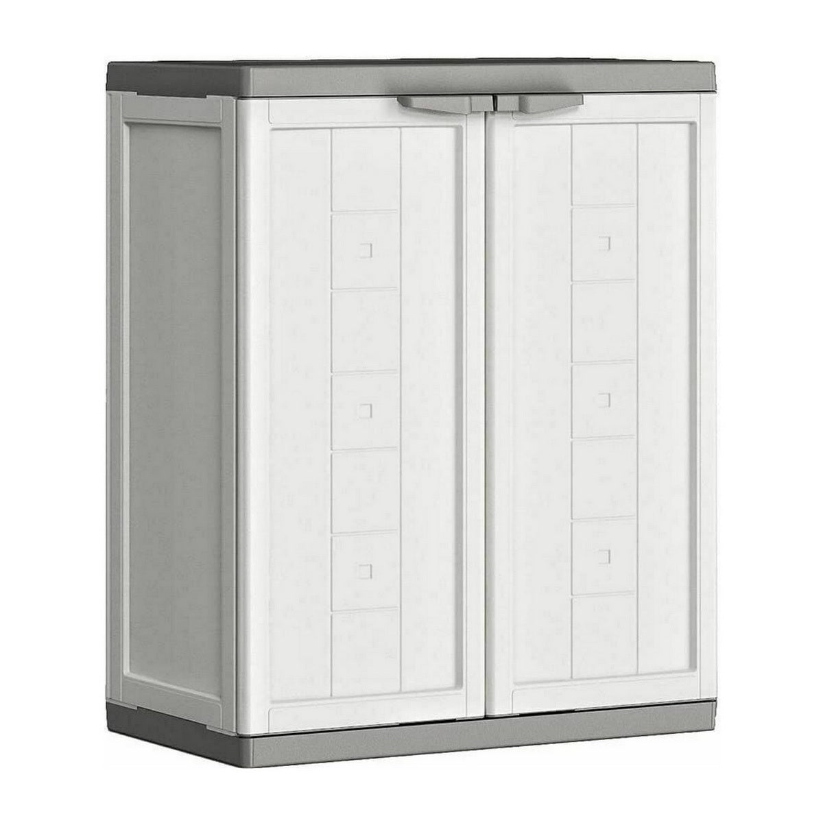 Keter Jolly Base Ντουλάπα Χαμηλή Με 1 Ράφι Γκρι Ανοικτό