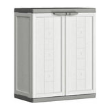 Keter Jolly Base Ντουλάπα Χαμηλή Με 1 Ράφι Γκρι Ανοικτό