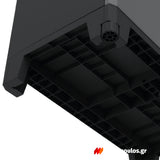 Terry Transforming Pro 4 Ντουλάπα Δίφυλλη Ψηλή Με 3 Μεταλλικά Ράφια Ιταλίας