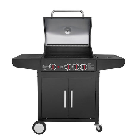 Thermogatz GS GRILL LUX CAST IRON BBQ Ψησταριά Υγραερίου 3+1 Εστιών 11.5kW