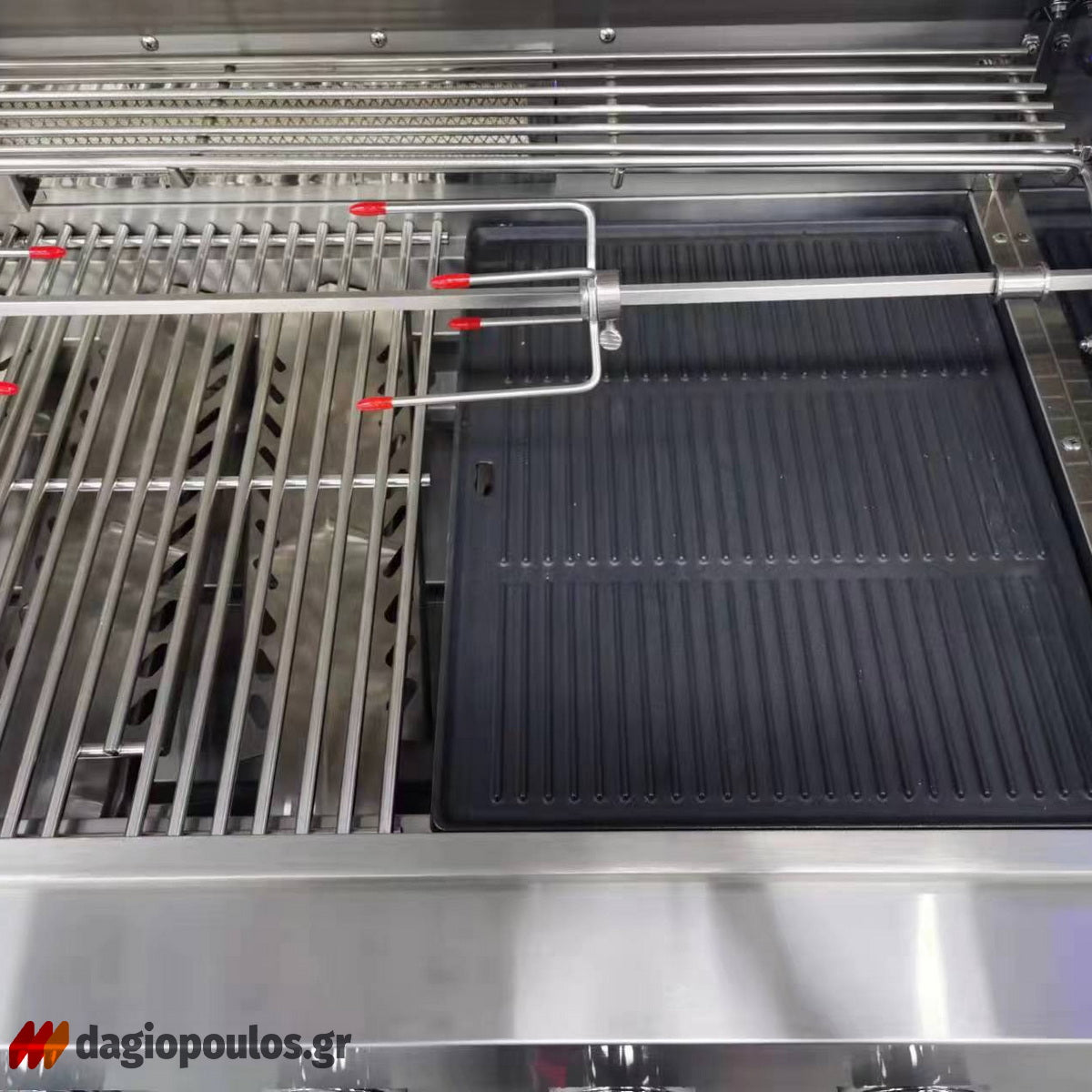 Thermogatz SEMI-PROF TGH-BI-B4-G BBQ Ψησταριά Υγραερίου 4+1 Εστιών 19.3kW