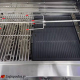 Thermogatz SEMI-PROF TGH-BI-B4-G BBQ Ψησταριά Υγραερίου 4+1 Εστιών 19.3kW