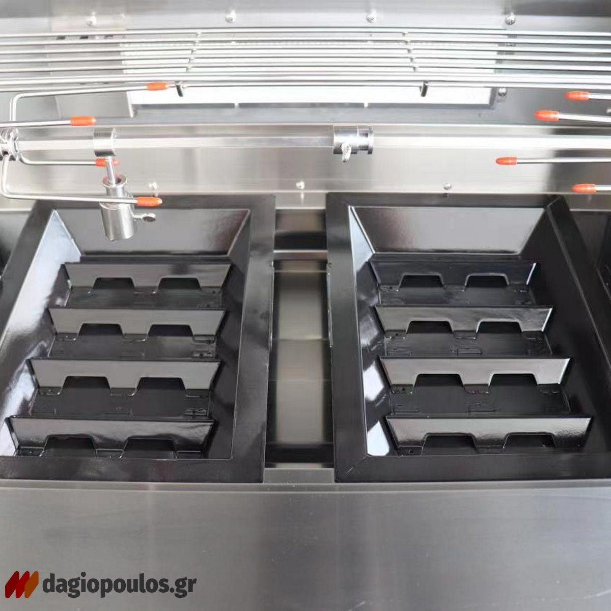Thermogatz SEMI-PROF TGH-BI-B4-G BBQ Ψησταριά Υγραερίου 4+1 Εστιών 19.3kW
