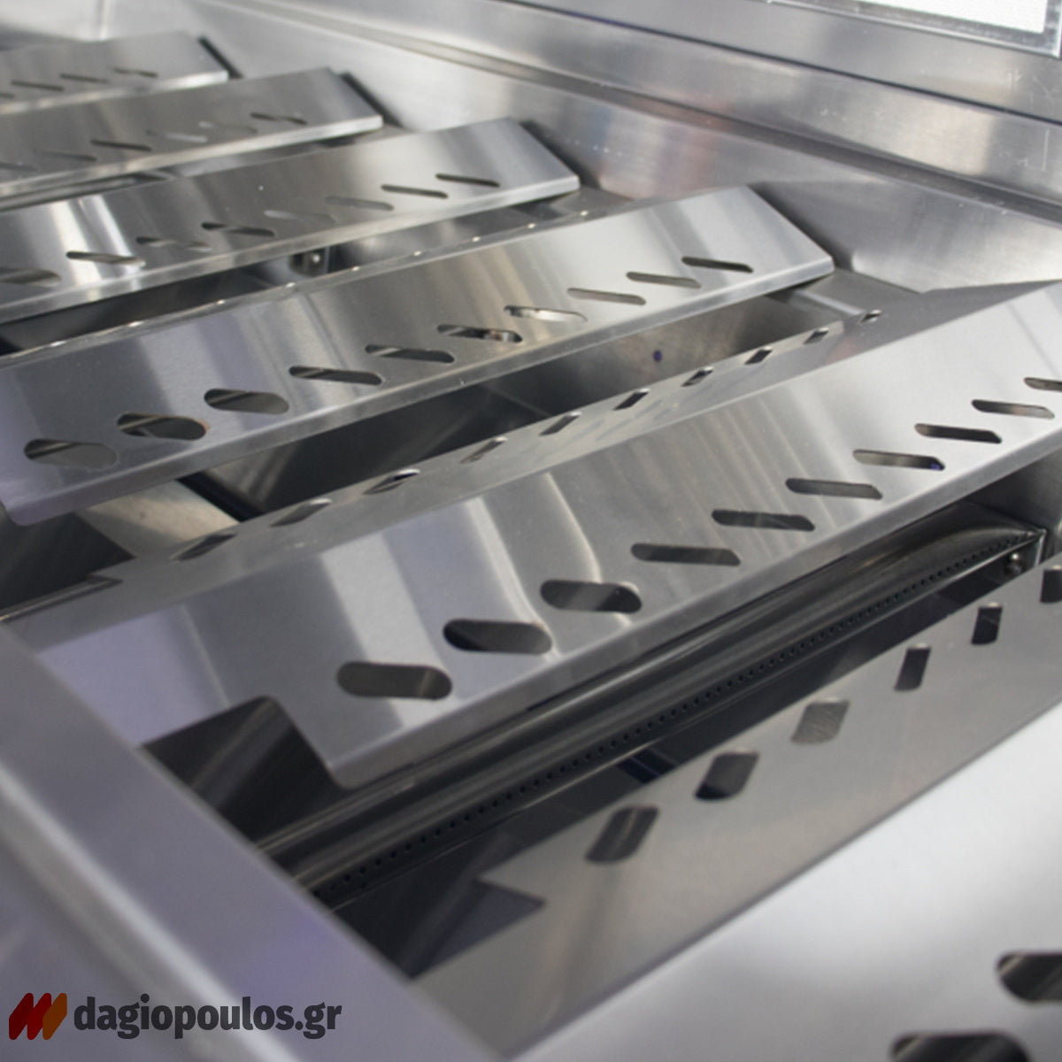 Thermogatz SEMI-PROF TGH-BI-B8B-G BBQ Ψησταριά Υγραερίου 6+1 Εστιών 26.7kW