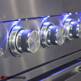 Thermogatz SEMI-PROF TGH-BI-B8B-G BBQ Ψησταριά Υγραερίου 6+1 Εστιών 26.7kW