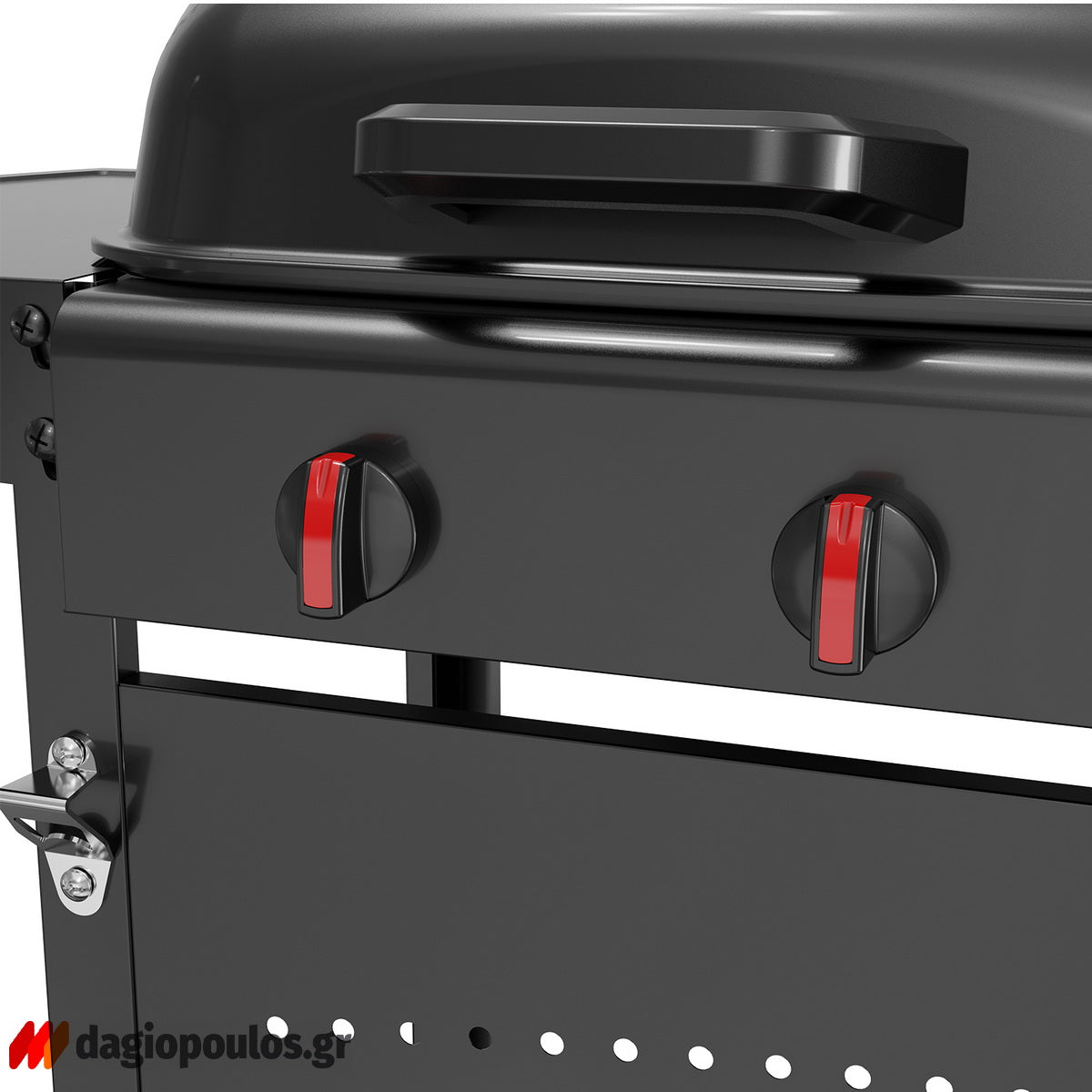 Thermogatz GS GRILL 2 + PLANCHA BBQ Ψησταριά Υγραερίου 2 Εστιών & Πλάκας 8kW