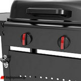 Thermogatz GS GRILL 2 + PLANCHA BBQ Ψησταριά Υγραερίου 2 Εστιών & Πλάκας 8kW