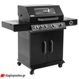Thermogatz GS GRILL ABYSS VIEW BBQ Ψησταριά Υγραερίου 4+1+1 Εστιών 19kW