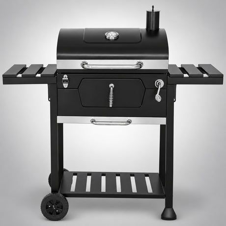 Thermogatz KRV 1824 — BBQ ΚΑΡΒΟΥΝΟΥ KRV 1824, σε γκρι φόντο με φυσική σκιά