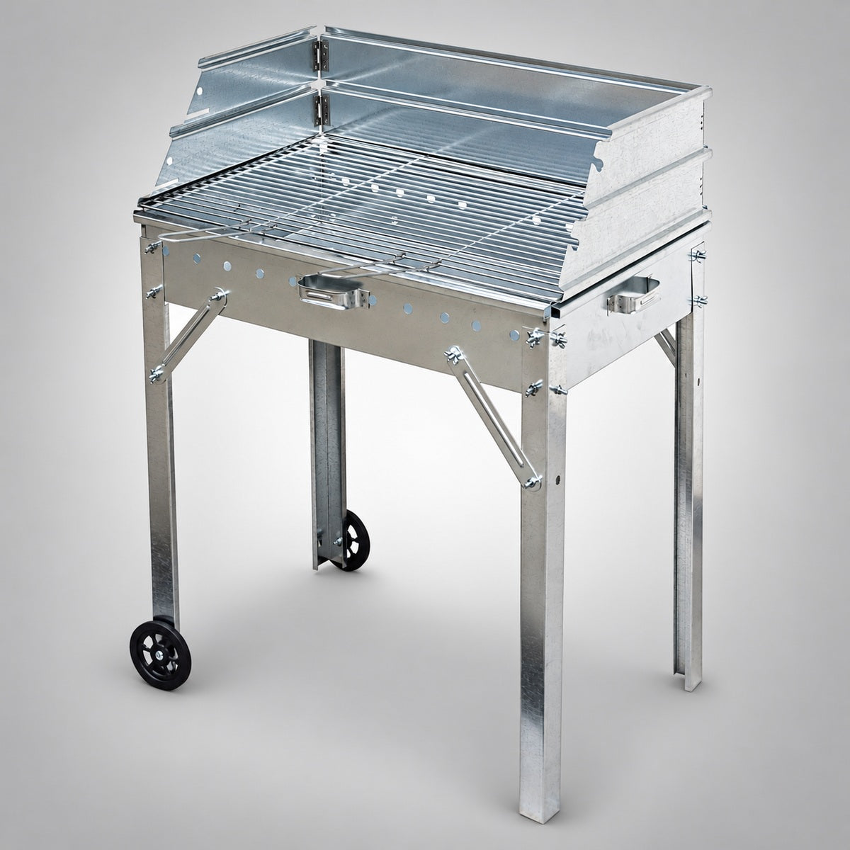 Thermogatz NO84 — BBQ ΚΑΡΒΟΥΝΟΥ Νο84, σε γκρι φόντο με φυσική σκιά