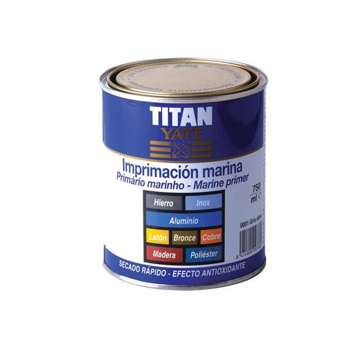 Titan Yate Imprimacion Marina Ναυτιλιακό Αστάρι Ψευδαργύρου Πολλαπλών Εφαρμογών Γκρι | Dagiopoulos.gr
