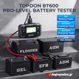 Topdon BT600 Διαγνωστικό Μπαταρίας 12V/24V
