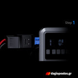 Topdon V1200Air Φορητός Εκκινητής (Starter) - Power Bank Μπαταρίας Αυτοκινήτου 12V 1200Α 10Ah