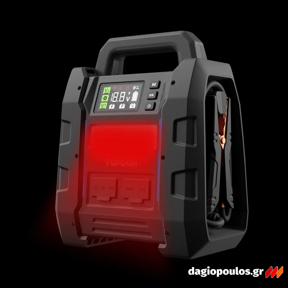 Topdon V4500 PLUS Φορητός Εκκινητής Μπαταρίας Αυτοκινήτου 12V 4500Α 32Ah