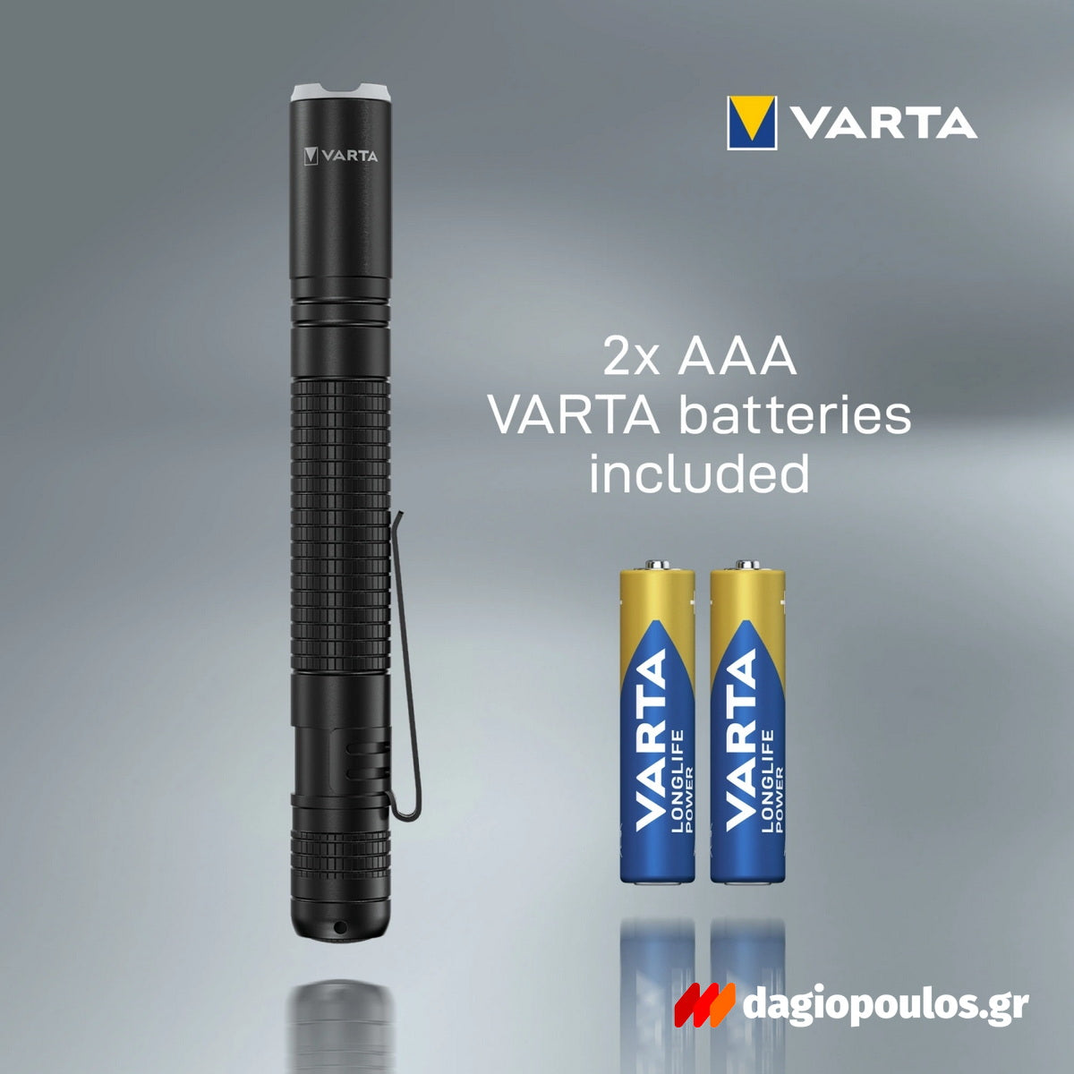 Varta Aluminium Light F10 Pro Φακός Χειρός Led 175 Lumens