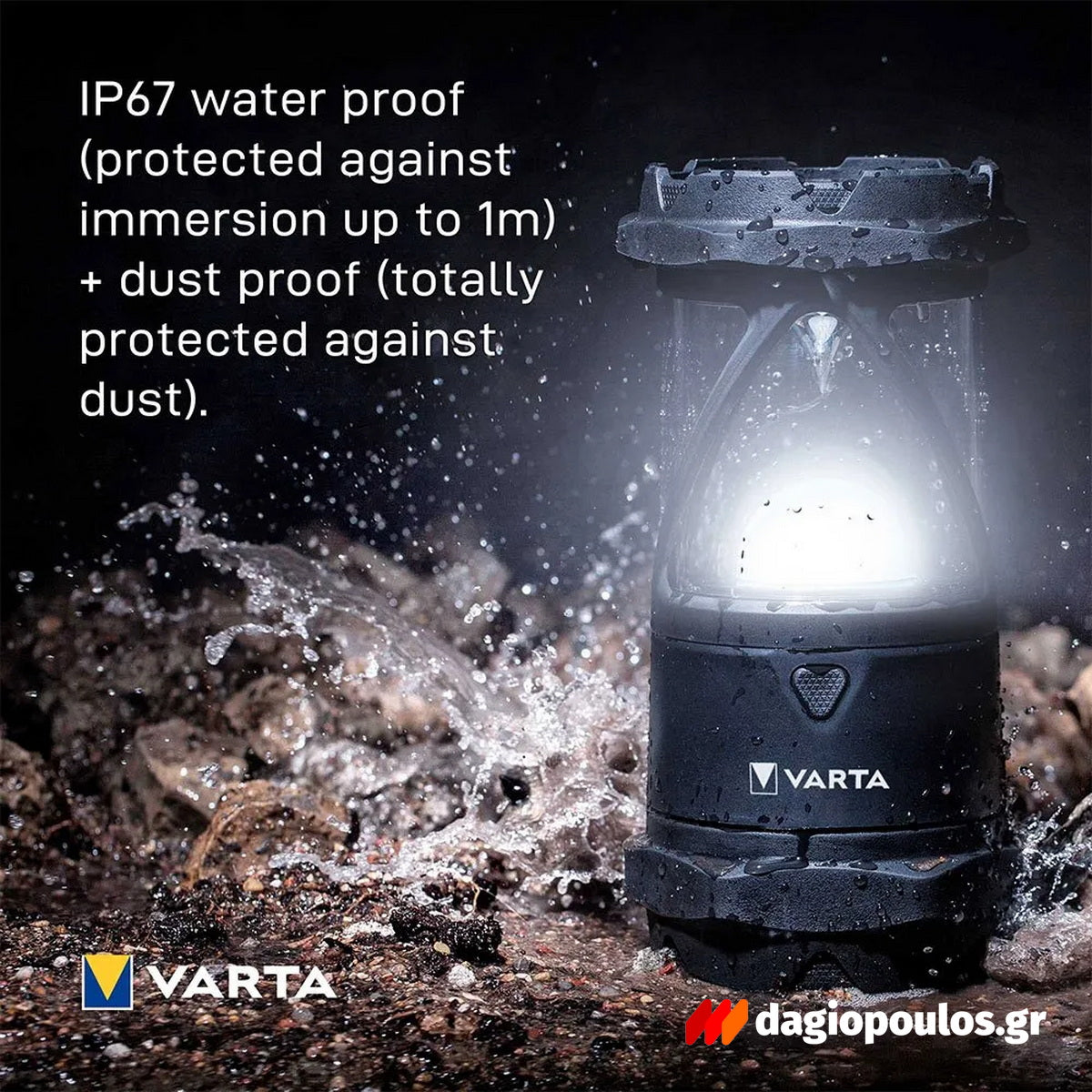 Varta Indestructible L30 Pro Φανάρι LED 450 Lumens