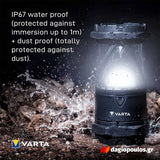 Varta Indestructible L30 Pro Φανάρι LED 450 Lumens
